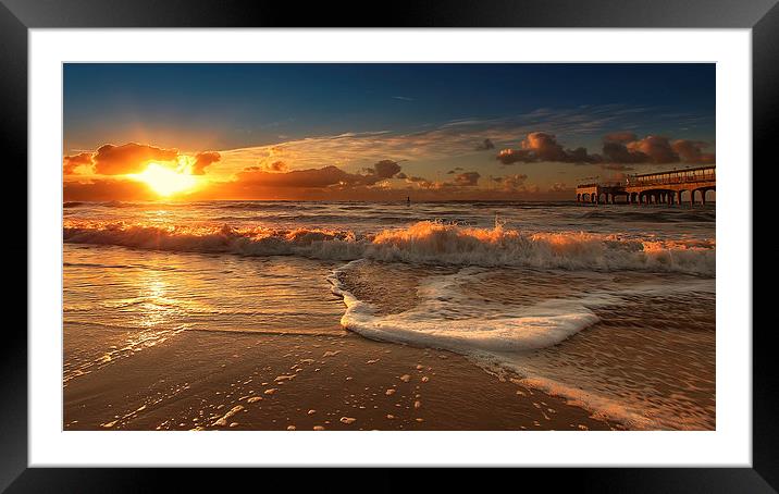  Into the sun Framed Mounted Print by Jennie Franklin