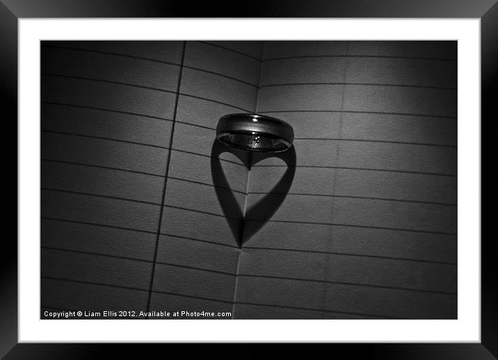 Ring of Love Framed Mounted Print by Liam Ellis