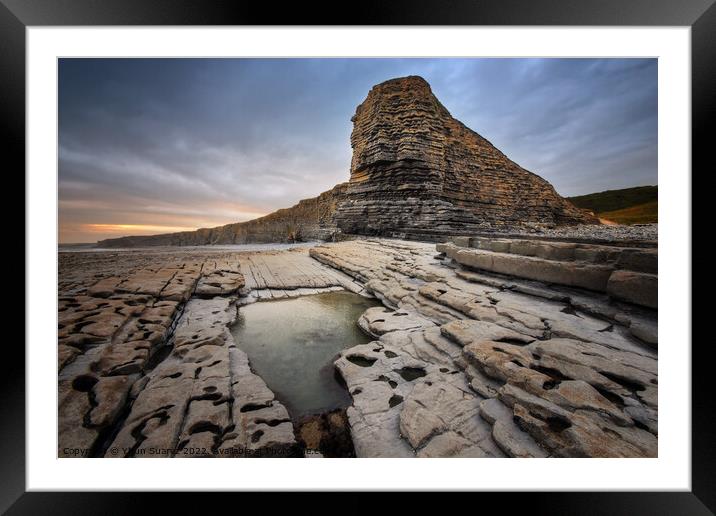 Nash Point 1.0 Framed Mounted Print by Yhun Suarez