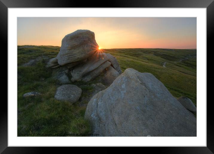 Kinder Scout 5.0 Framed Mounted Print by Yhun Suarez