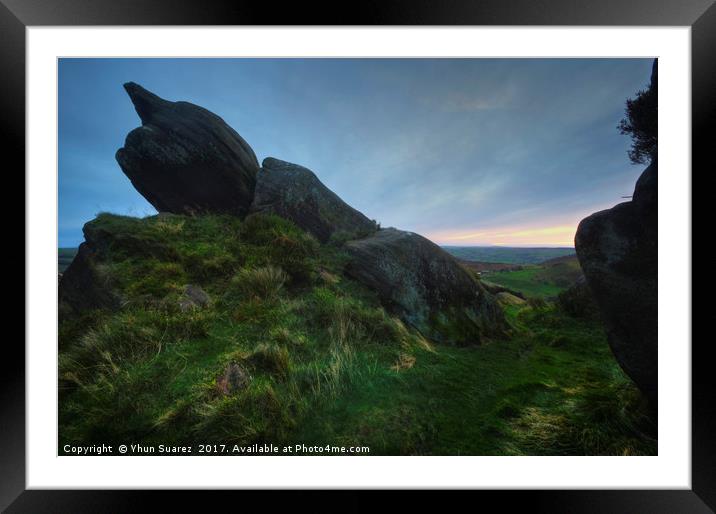 Ramshaw Rocks 2.0 Framed Mounted Print by Yhun Suarez