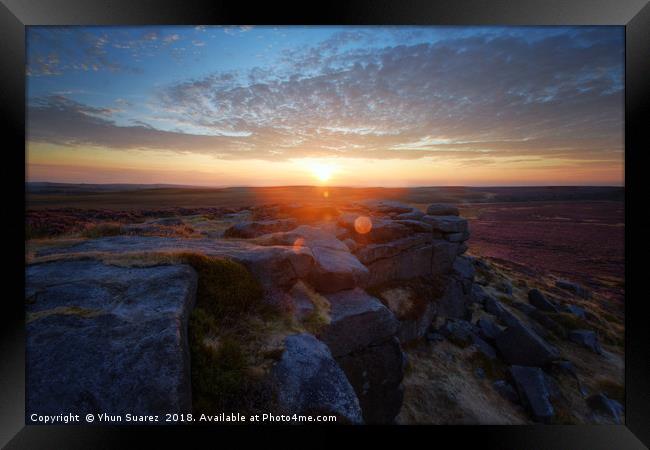 Stanage Edge 3.0  Framed Print by Yhun Suarez