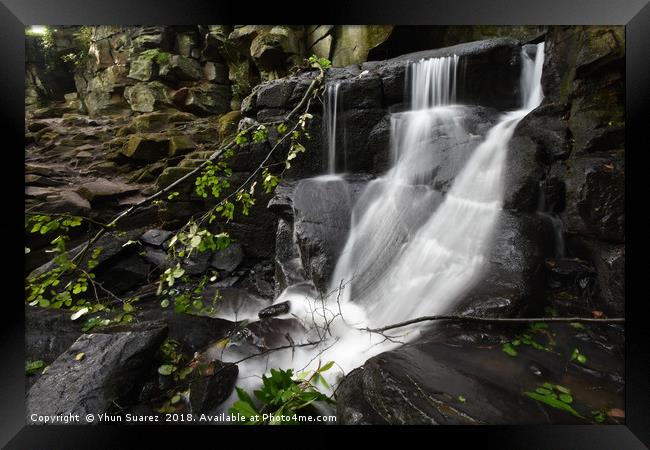 Lumsdale Falls 10.0                          Framed Print by Yhun Suarez