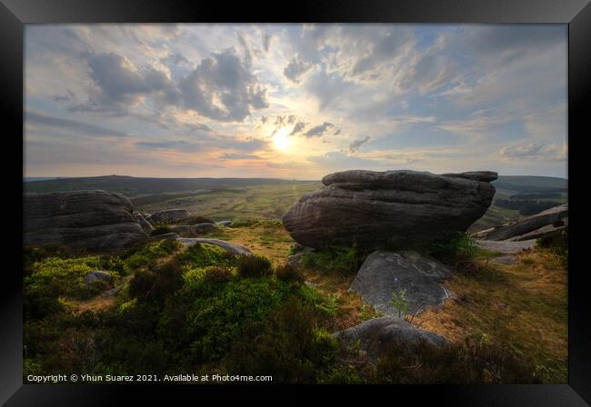 Burbage Edge 3.0 Framed Print by Yhun Suarez