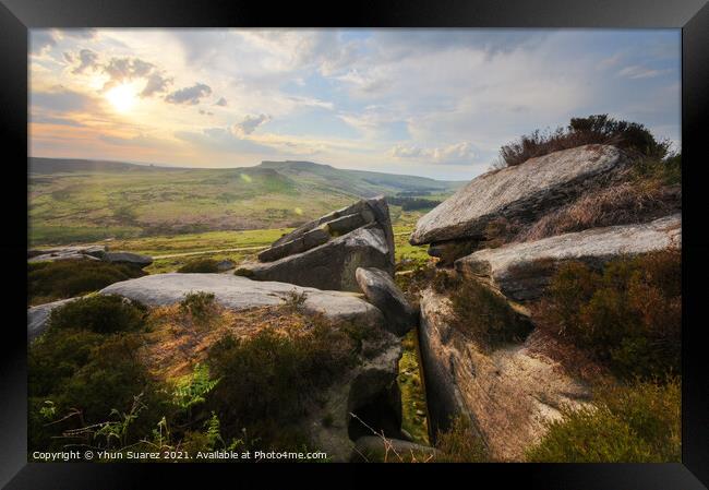 Burbage Edge 2.0 Framed Print by Yhun Suarez