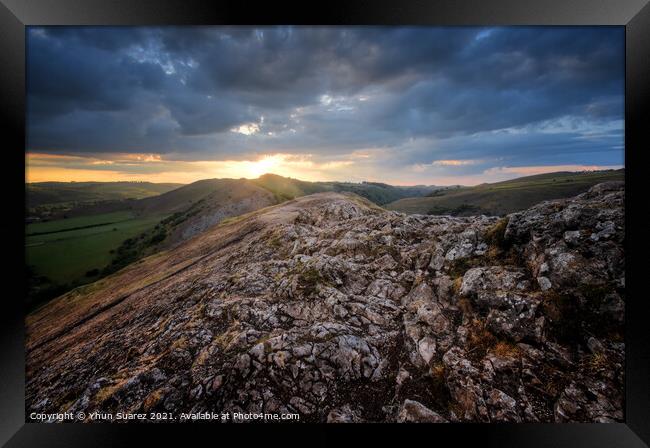 Thorpe Cloud 4.0 Framed Print by Yhun Suarez