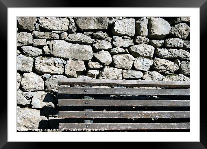 Against the wall Framed Mounted Print by Alfani Photography