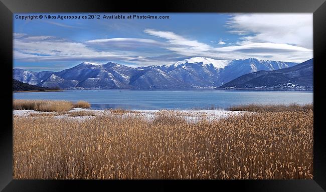 Panoramic Prespa 1 Framed Print by Alfani Photography