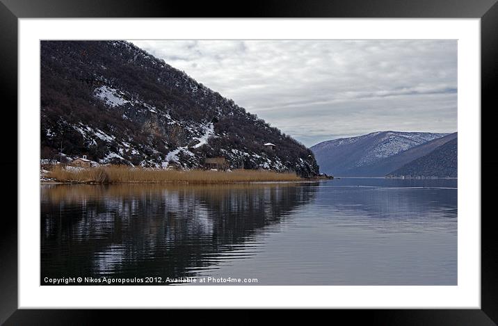 Earthy reflections Framed Mounted Print by Alfani Photography