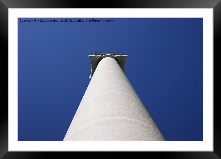 Looking up Framed Mounted Print by Alfani Photography