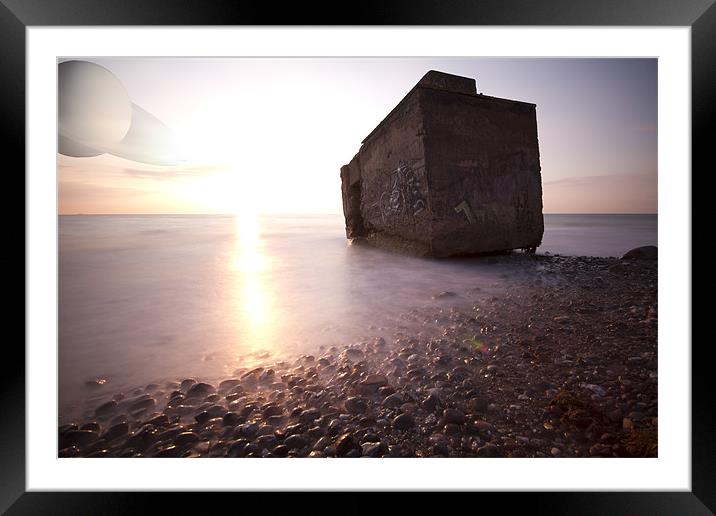 Ruins of a civilisation Framed Mounted Print by Keith Thorne