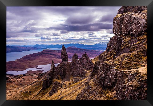 The Old Man of Storr Framed Print by Gary Finnigan