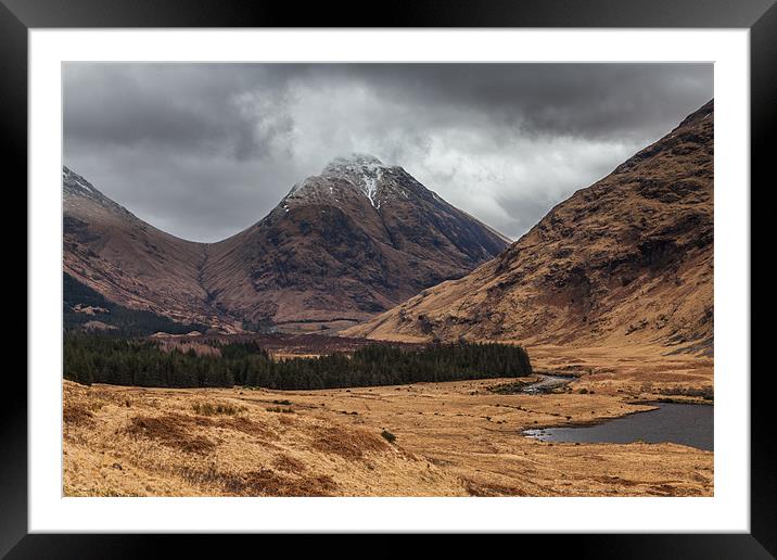 How Deep is Your Valley Framed Mounted Print by Gary Finnigan