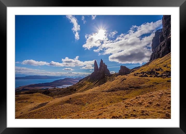 The Old Man of Storr Framed Mounted Print by Gary Finnigan