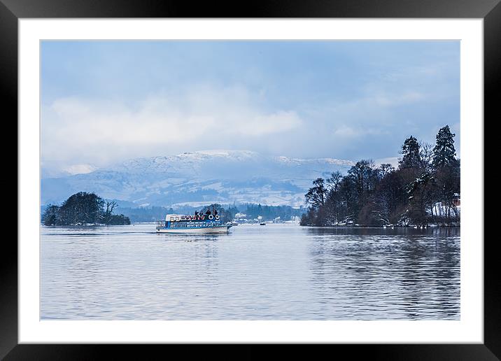 Windermere tour Framed Mounted Print by Gary Finnigan