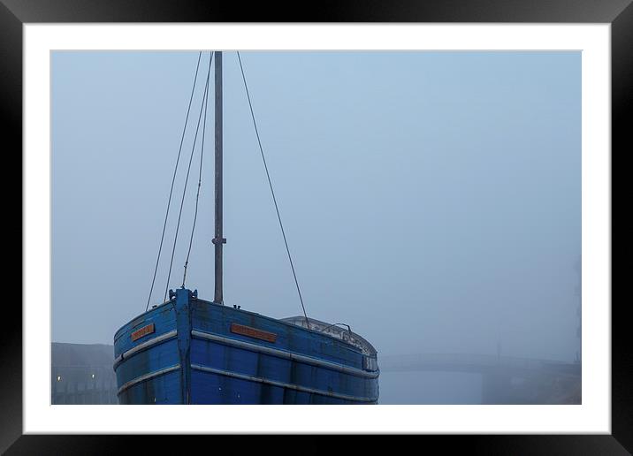 Monumental Mist Framed Mounted Print by Gary Finnigan