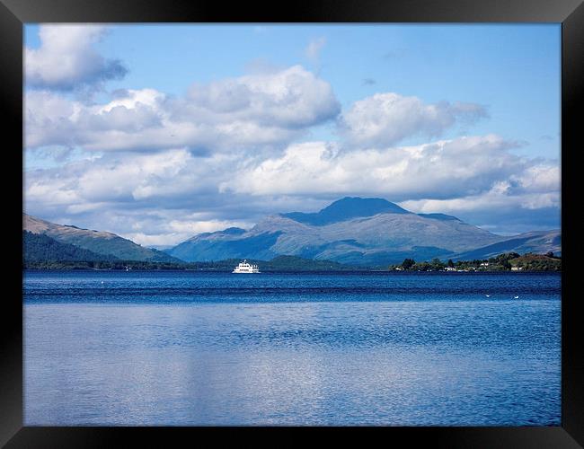 Loch Lomond Framed Print by Gary Finnigan