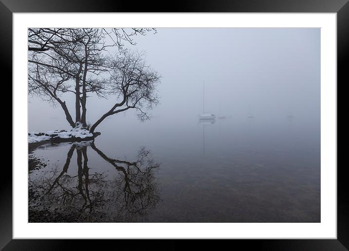 Misty Day Series - 8 of 23 Framed Mounted Print by Gary Finnigan