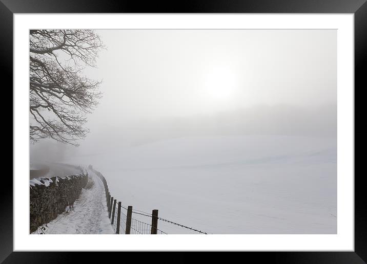 Misty Day Series - 17 of 23 Framed Mounted Print by Gary Finnigan