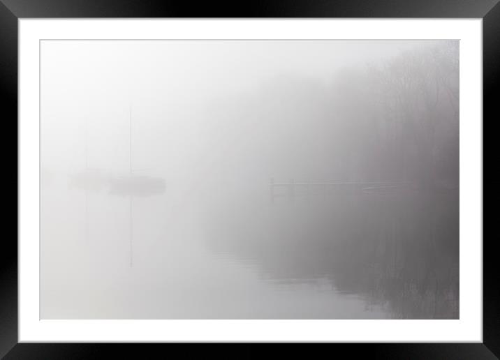 Misty Day Series - 22 of 23 Framed Mounted Print by Gary Finnigan