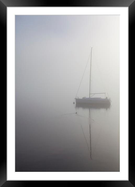 Misty Day Series - 23 of 23 Framed Mounted Print by Gary Finnigan