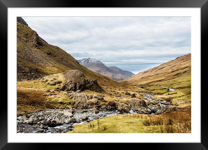 Fleetwith Pike Framed Mounted Print by Gary Finnigan