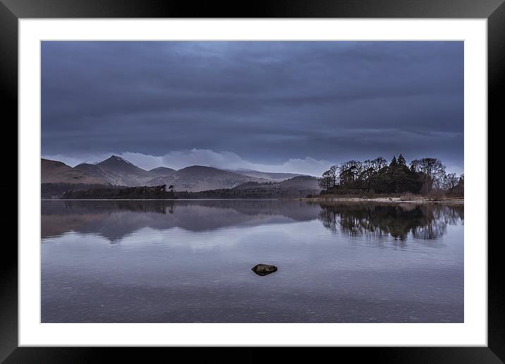 Causey Pike Framed Mounted Print by Gary Finnigan