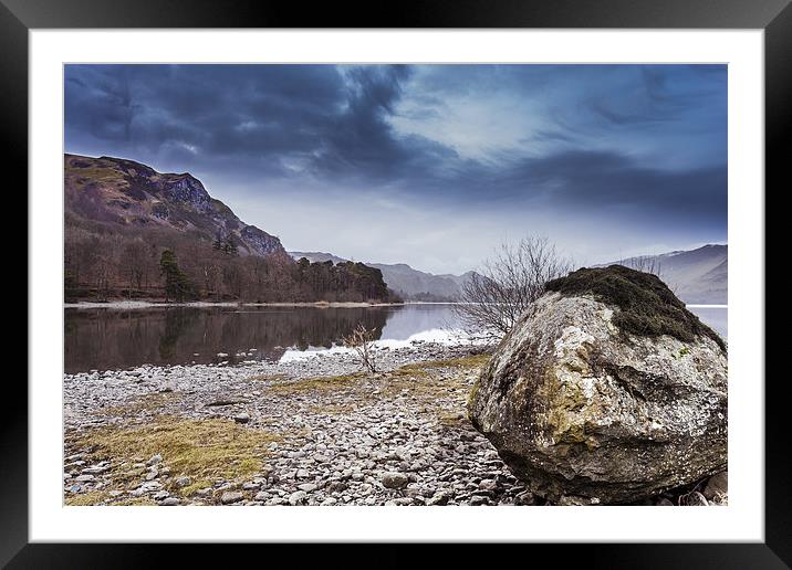 Large Rock Framed Mounted Print by Gary Finnigan