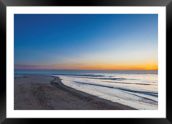 Alnmouth sunrise Framed Mounted Print by Gary Finnigan