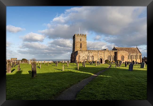 St Aidans Church Framed Print by Gary Finnigan