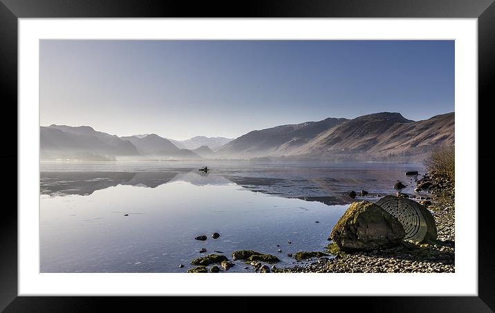 Cold start Framed Mounted Print by Gary Finnigan