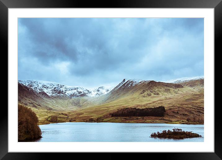 Haweswater Framed Mounted Print by Gary Finnigan