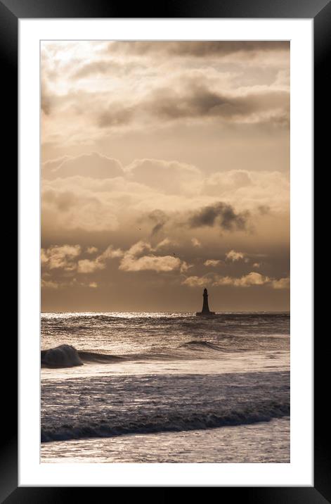 Light house Framed Mounted Print by Gary Finnigan