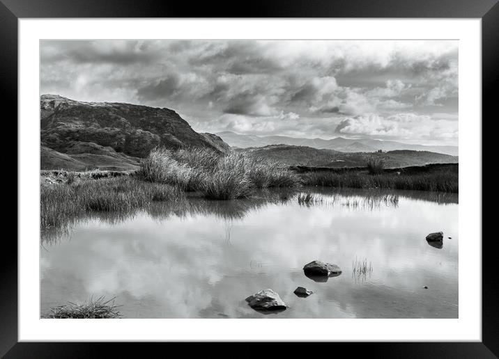 Coniston Framed Mounted Print by Gary Finnigan