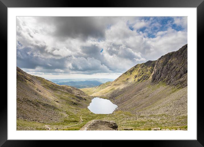 Goat's Water, Coniston Framed Mounted Print by Gary Finnigan