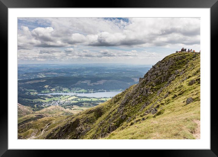 Coniston Framed Mounted Print by Gary Finnigan