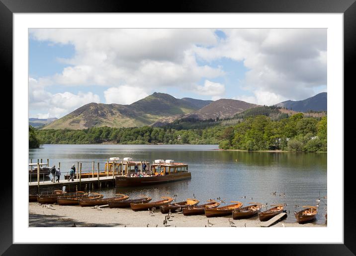 Boating Framed Mounted Print by Gary Finnigan