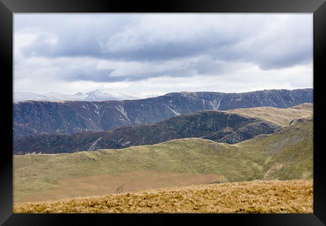 Layers Framed Print by Gary Finnigan