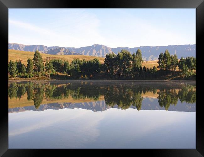 Drakensburg Mountains Framed Print by Mark King