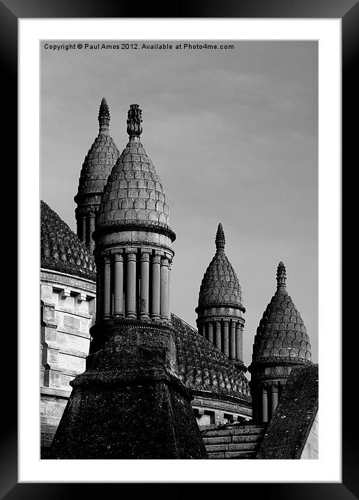 Domes Framed Mounted Print by Paul Amos