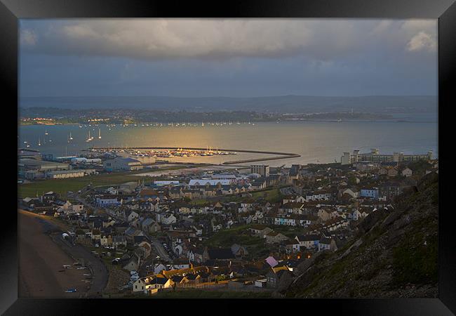 Olympic SunriseNA Framed Print by Dave Reed