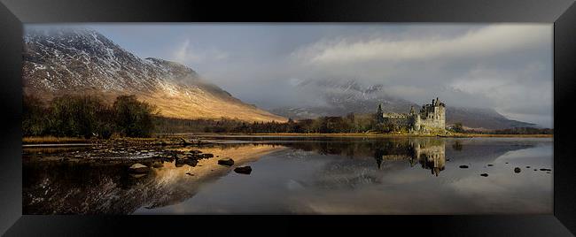  Kilchurn Castle Framed Print by Mike Dow