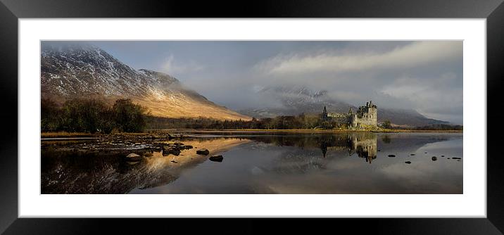  Kilchurn Castle Framed Mounted Print by Mike Dow