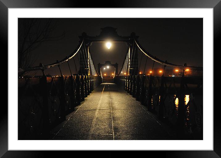 Ferry Bridge, Burton Framed Mounted Print by Simon Deacon