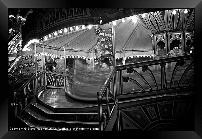 Fairground Fun Framed Print by Steve Hughes