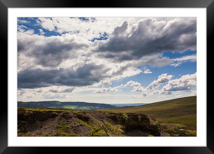 Brecon Beacons National Park Landscape Framed Mounted Print by Steve Hughes