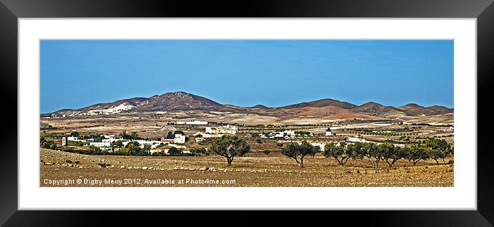 Fernán Pérez Framed Mounted Print by Digby Merry