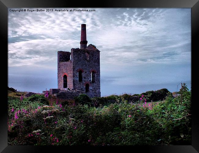 Levant Sunset Framed Print by Roger Butler