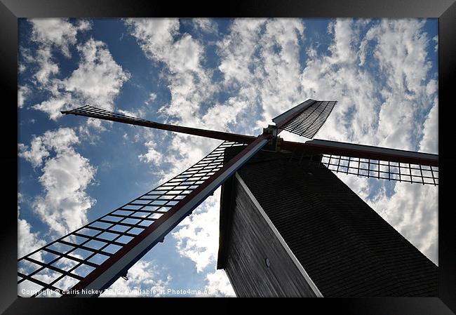 Windpower Framed Print by cairis hickey