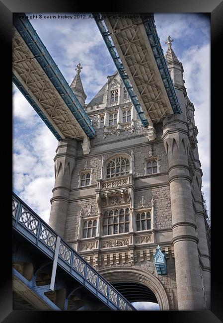 The tower Framed Print by cairis hickey